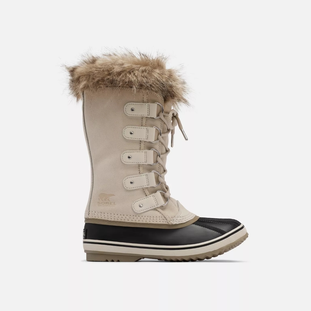NIB Sorel Joan of Arctic Boots Fawn Omega Taupe Sz 6